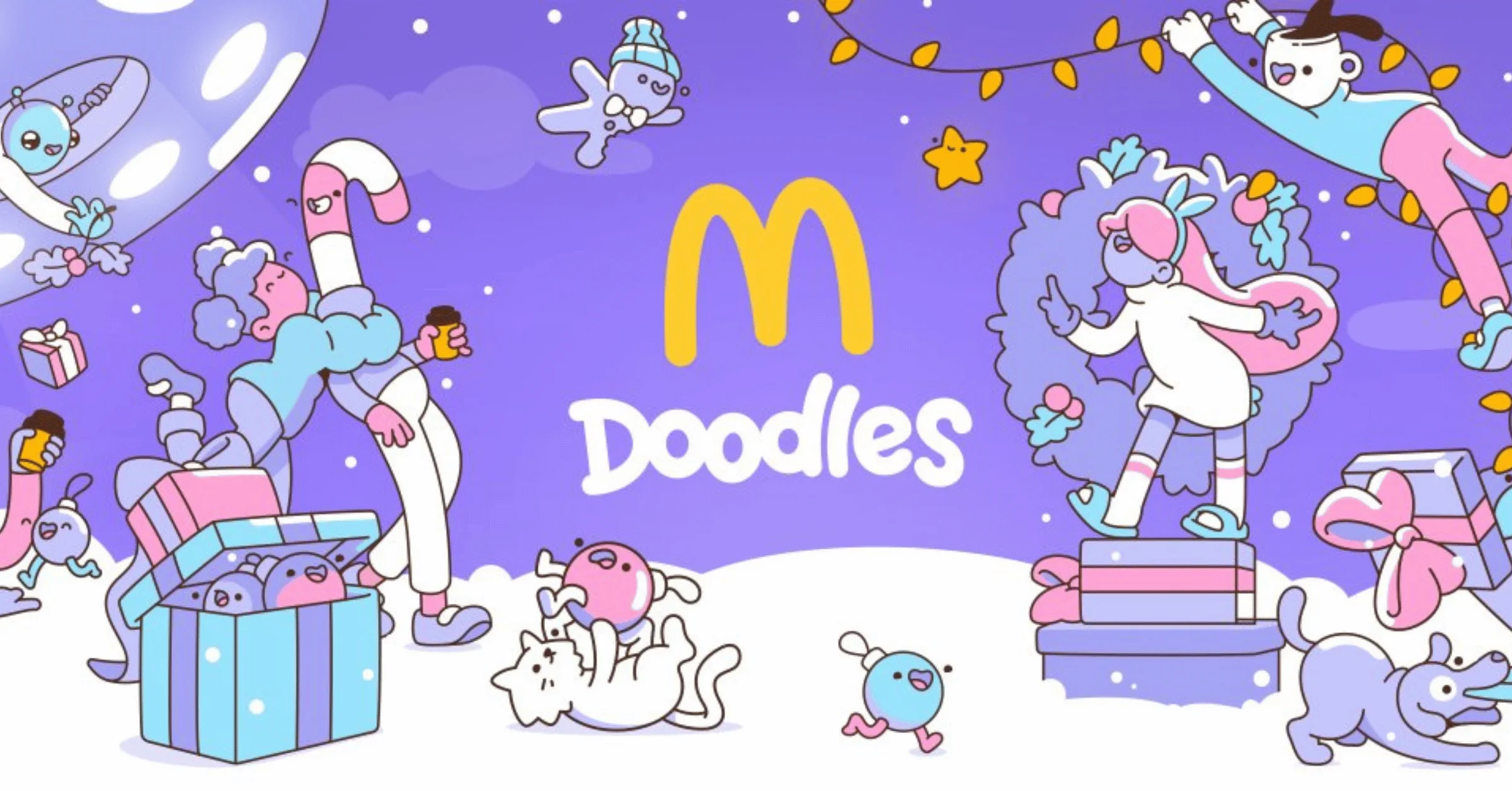 McDonald's and Doodles Partner to Launch a Holiday Campaign